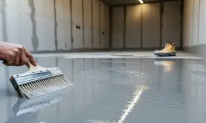 Jakim sposobem pomalować beton, aby uniknąć pylenia?