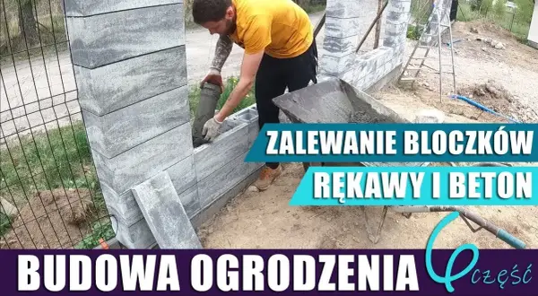 Jaki beton do zalewania bloczków ogrodzeniowych, aby uniknąć błędów?
